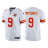 Men's Kansas City Chiefs #9 JuJu Smith-Schuster White Vapor Limited Football Jersey Stitched