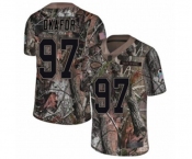 Men's Kansas City Chiefs #97 Alex Okafor Camo Rush Realtree Limited Football Jersey