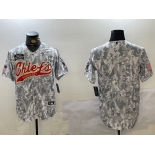 Men's Kansas City Chiefs Team Logo 2024 Arctic Camo Salute to Service Stitched Baseball Jersey