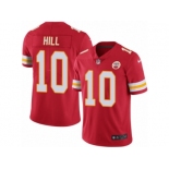 Men's Nike Kansas City Chiefs #10 Tyreek Hill Limited Red Rush NFL Jersey