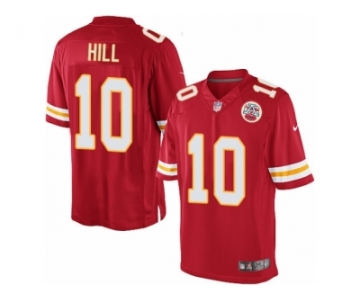 Men's Nike Kansas City Chiefs #10 Tyreek Hill Limited Red Team Color NFL Jersey