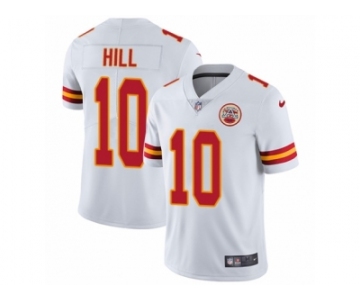 Men's Nike Kansas City Chiefs #10 Tyreek Hill Vapor Untouchable Limited White NFL Jersey