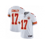 Men's Nike Kansas City Chiefs #17 Chris Conley Vapor Untouchable Limited White NFL Jersey