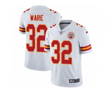 Men's Nike Kansas City Chiefs #32 Spencer Ware Vapor Untouchable Limited White NFL Jersey