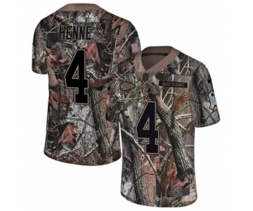 Men's Nike Kansas City Chiefs #4 Chad Henne Camo Rush Realtree Limited NFL Jersey