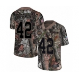 Men's Nike Kansas City Chiefs #42 Anthony Sherman Camo Rush Realtree Limited NFL Jersey