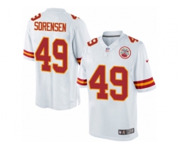 Men's Nike Kansas City Chiefs #49 Daniel Sorensen Limited White NFL Jersey