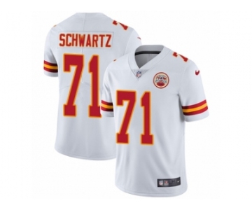 Men's Nike Kansas City Chiefs #71 Mitchell Schwartz Vapor Untouchable Limited White NFL Jersey