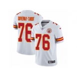 Men's Nike Kansas City Chiefs #76 Laurent Duvernay-Tardif Vapor Untouchable Limited White NFL Jersey