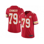 Men's Nike Kansas City Chiefs #79 Parker Ehinger Limited Red Rush NFL Jersey