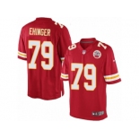 Men's Nike Kansas City Chiefs #79 Parker Ehinger Limited Red Team Color NFL Jersey