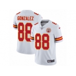 Men's Nike Kansas City Chiefs #88 Tony Gonzalez Vapor Untouchable Limited White NFL Jersey