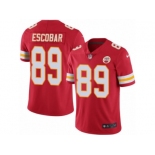 Men's Nike Kansas City Chiefs #89 Gavin Escobar Limited Red Rush NFL Jersey