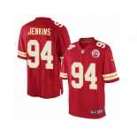 Men's Nike Kansas City Chiefs #94 Jarvis Jenkins Limited Red Team Color NFL Jersey