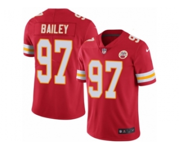 Men's Nike Kansas City Chiefs #97 Allen Bailey Limited Red Rush NFL Jersey