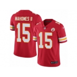 Nike Chiefs #15 Patrick Mahomes II Red Men's Stitched NFL Limited Rush Jersey