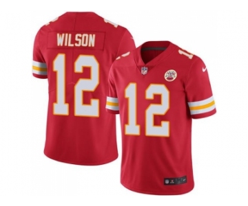 Nike Kansas City Chiefs #12 Albert Wilson Red Men's Stitched NFL Limited Rush Jersey