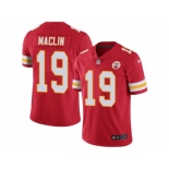 Nike Kansas City Chiefs #19 Jeremy Maclin Red Men's Stitched NFL Limited Rush Jersey