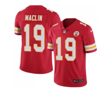 Nike Kansas City Chiefs #19 Jeremy Maclin Red Men's Stitched NFL Limited Rush Jersey