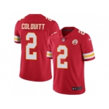 Nike Kansas City Chiefs #2 Dustin Colquitt Red Men's Stitched NFL Limited Rush Jersey