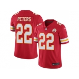 Nike Kansas City Chiefs #22 Marcus Peters Red Men's Stitched NFL Limited Rush Jersey