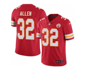 Nike Kansas City Chiefs #32 Marcus Allen Red Men's Stitched NFL Limited Rush Jersey