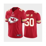 Nike Kansas City Chiefs #50 Willie Gay Jr. Red Team Big Logo Vapor Untouchable Limited Jersey