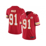 Nike Kansas City Chiefs #91 Derrick Nnadi Red Team Color Men Stitched NFL Vapor Untouchable Limited Jersey