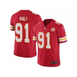 Nike Kansas City Chiefs #91 Tamba Hali Red Men's Stitched NFL Limited Rush Jersey