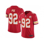 Nike Kansas City Chiefs #92 Dontari Poe Red Men's Stitched NFL Limited Rush Jersey