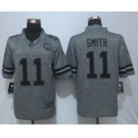 nike nfl jerseys kansas city chiefs #11 smith gray[nike Limited]