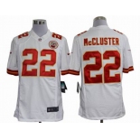 nike nfl jerseys kansas city chiefs #22 mccluster white[nike limited]