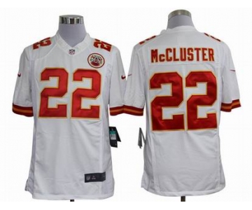 nike nfl jerseys kansas city chiefs #22 mccluster white[nike limited]