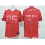 nike nfl jerseys kansas city chiefs #25 charles red[drenched limited]