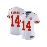 Women Nike Kansas City Chiefs #14 Sammy Watkins White Stitched NFL Vapor Untouchable Limited Jersey