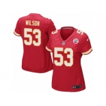 Women Nike Kansas City Chiefs #53 Ramik Wilson Game Red Team Color NFL Jersey