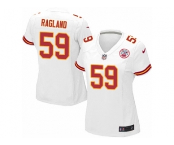 Women Nike Kansas City Chiefs #59 Reggie Ragland Game White NFL Jersey