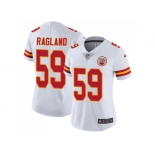 Women Nike Kansas City Chiefs #59 Reggie Ragland White Stitched NFL Vapor Untouchable Limited Jersey