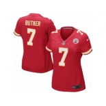 Women Nike Kansas City Chiefs #7 Harrison Butker Game Red Team Color NFL Jersey