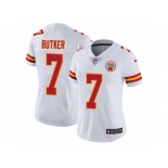 Women Nike Kansas City Chiefs #7 Harrison Butker White Vapor Untouchable Limited Player NFL Jersey