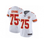 Women Nike Kansas City Chiefs #75 Cameron Erving White Vapor Untouchable Limited Player NFL Jersey