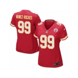 Women Nike Kansas City Chiefs #99 Rakeem Nunez-Roches Game Red Team Color NFL Jersey