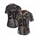 Women's Kansas City Chiefs #20 Morris Claiborne Camo Rush Realtree Limited Football Jersey