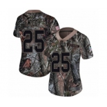 Women's Kansas City Chiefs #25 LeSean McCoy Camo Rush Realtree Limited Football Jersey