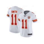 Women's Nike Kansas City Chiefs #11 Alex Smith Vapor Untouchable Limited White NFL Jersey