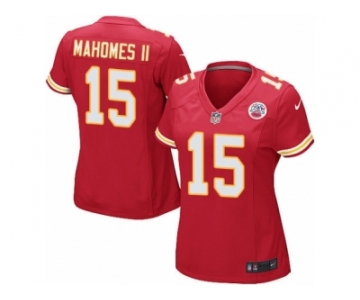 Women's Nike Kansas City Chiefs #15 Patrick Mahomes II Game Red Team Color NFL Jersey