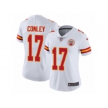 Women's Nike Kansas City Chiefs #17 Chris Conley Vapor Untouchable Limited White NFL Jersey