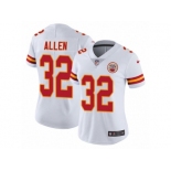 Women's Nike Kansas City Chiefs #32 Marcus Allen Vapor Untouchable Limited White NFL Jersey