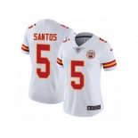 Women's Nike Kansas City Chiefs #5 Cairo Santos Vapor Untouchable Limited White NFL Jersey