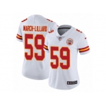 Women's Nike Kansas City Chiefs #59 Justin March-Lillard Vapor Untouchable Limited White NFL Jersey